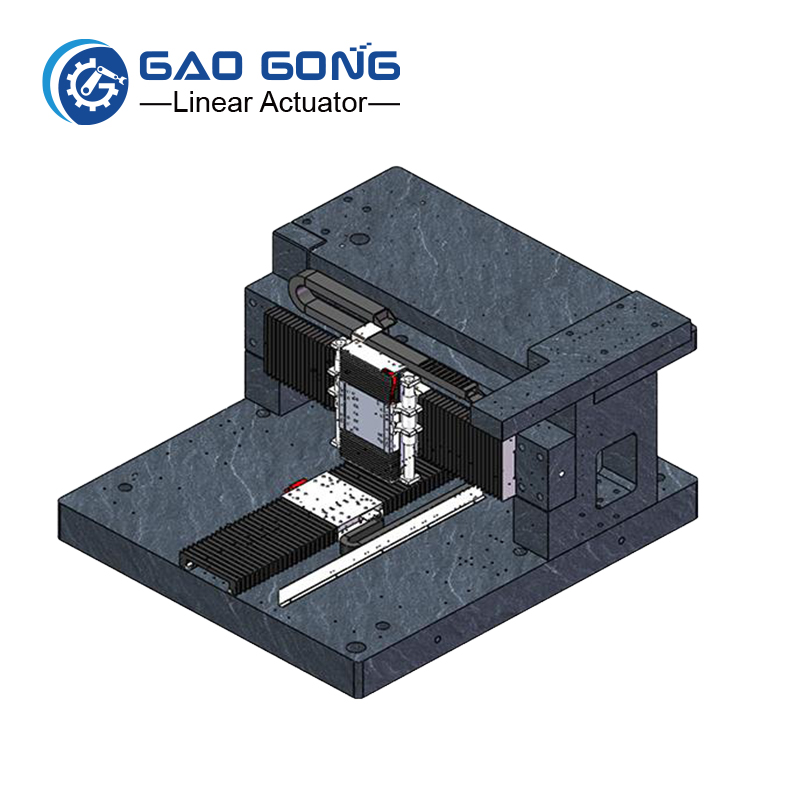 Precision XYZ Granite Linear Motor Stage